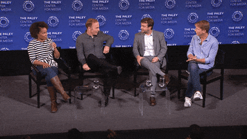 drunk history laugh GIF by The Paley Center for Media
