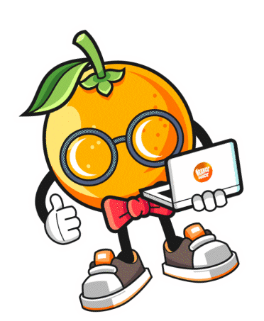 Orange Juice Sticker