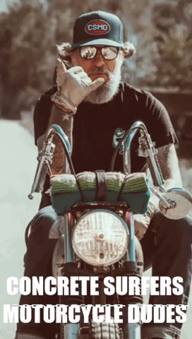 Camping Call Me GIF by Concrete Surfers Motorcycle Dudes - CSMD