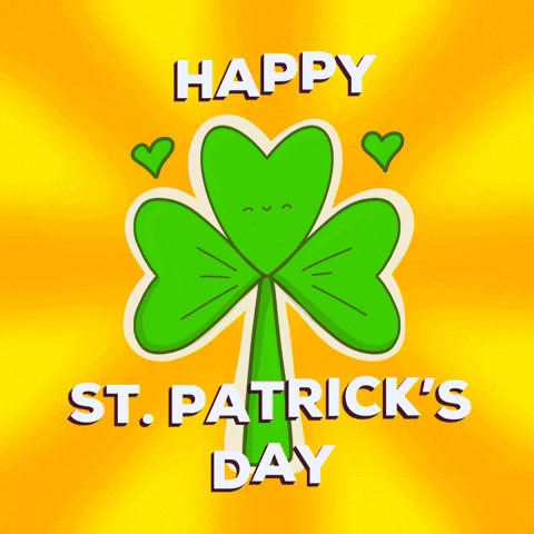 St Patricks Day Love GIF by The Squibbles