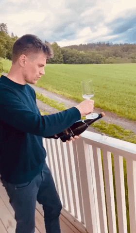 Champagne Popping Bottles GIF by Storyful