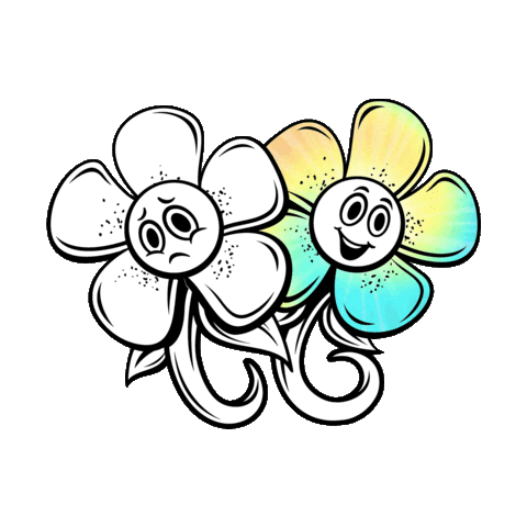 Dyed Happy Co Sticker