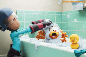 Clean Up Bath GIF by Sony Pictures