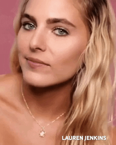 Natural Beauty Smile GIF by Lauren Jenkins