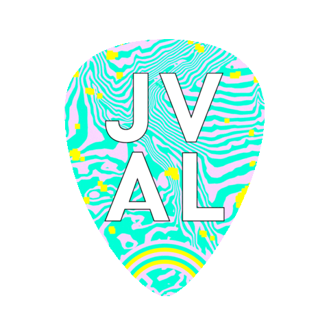 Guitar Flip Sticker by JVAL Openair