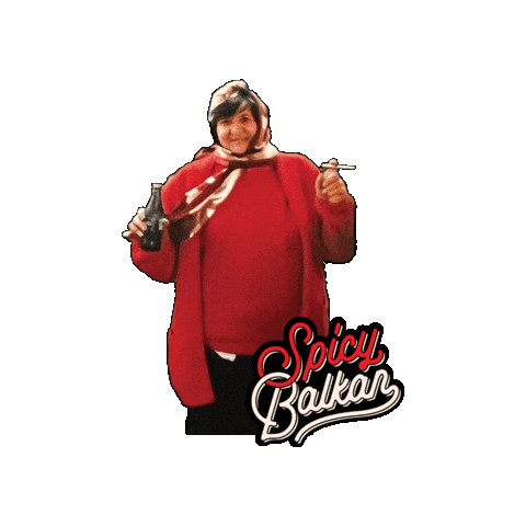 Serbia Baba Sticker by The Spicy Balkan