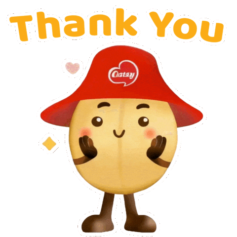 Terimakasih Oat Sticker by Oatsy Indonesia