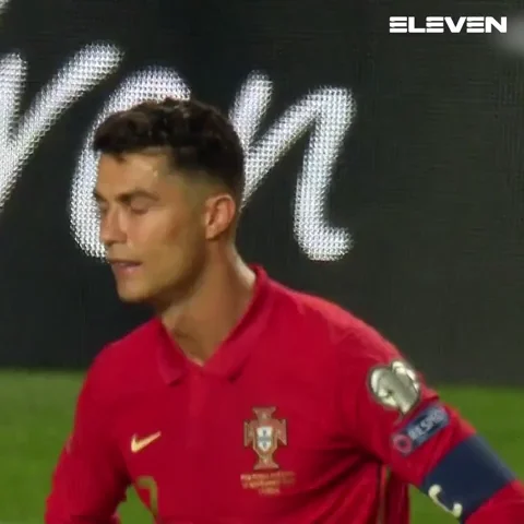 Sad Cristiano Ronaldo GIF