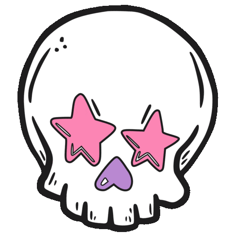 Skull Sticker