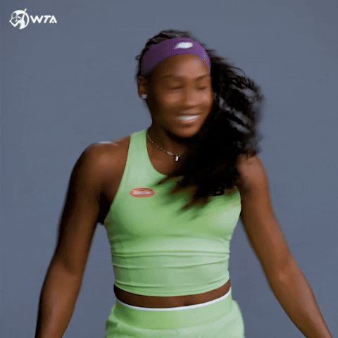 Wave Tennis GIF by WTA