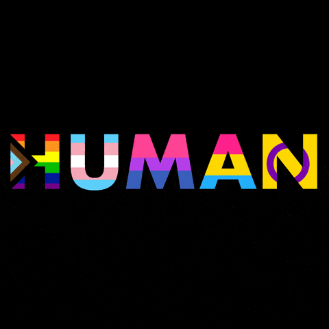 Gay Pride Rainbow GIF by Hello All - Find & Share on GIPHY