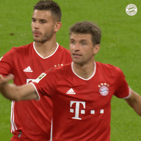 Happy Football GIF by FC Bayern Munich