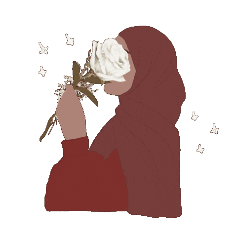 Islam Hijab Sticker by Pastellprint