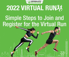 Virtual Run Get Moving GIF by Herbalife Nutrition Philippines