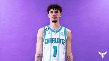Lamelo Ball Nod GIF by Charlotte Hornets