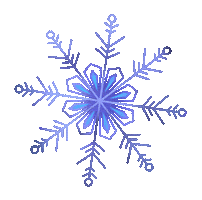 Snowflake Sticker by YA čtu