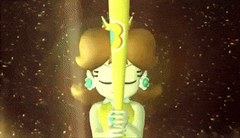 Princess Daisy Baseball GIF