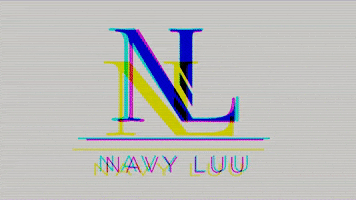 navyluu wow logo glitch lashes GIF
