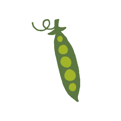 Peas Peapod Sticker by HiPP Organic UK