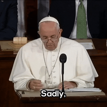 Pope Francis Speech GIF by Storyful