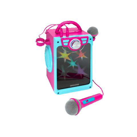 Girls Just Wanna Have Fun Karaoke Sticker by NESSTOY