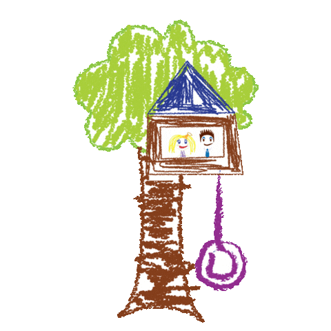 Anna and Jack's Treehouse Sticker