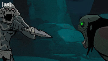 Zombie Choking GIF by Adult Swim