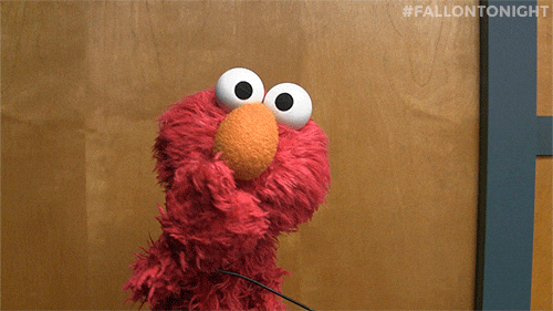 Sesame Street Flirting GIF