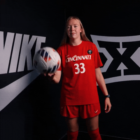 Uc College Soccer GIF by Cincinnati Bearcats