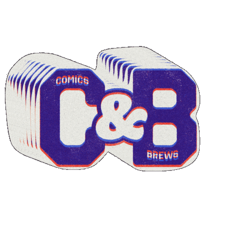 Comics & Brews Sticker