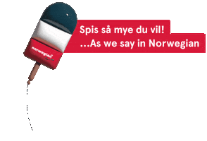 Ice Cream Balloon Sticker by Norwegian Airlines