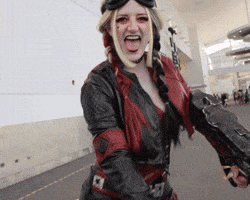 Harley Quinn Batman GIF by FAN EXPO HQ