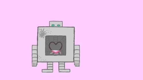 Robot Love GIF