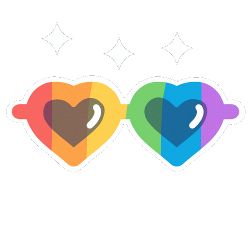 Happy Rainbow Sticker