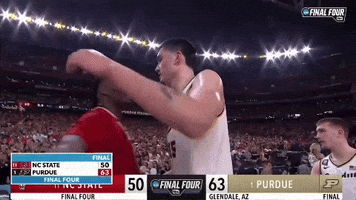 Final Four Hug GIF by NCAA March Madness