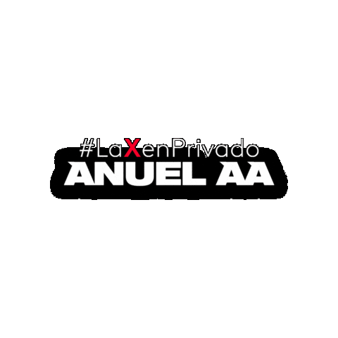 Anuel Sticker by X963fm