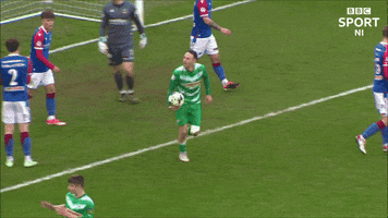 High Five Well Done GIF by Cliftonville Football Club