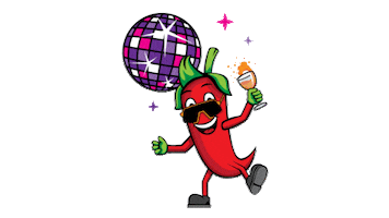 Party Chili Sticker by chilimotion