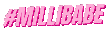 Millibabe Sticker by Milli London