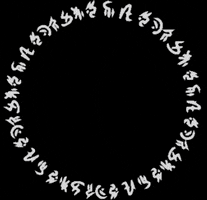 eyegnome eyegnome rotating hex circle spell GIF