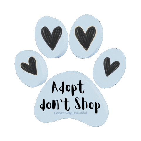 Cat Adopt Sticker by Pawzitively Beautiful