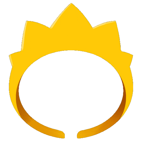 Queen Gold Sticker by Terra Nostra