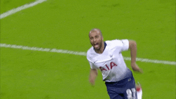 Come On You Spurs Lucas Moura GIF by Tottenham Hotspur