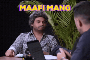 Apologise Naseeruddin Shah GIF by SIDHARTH SAGAR
