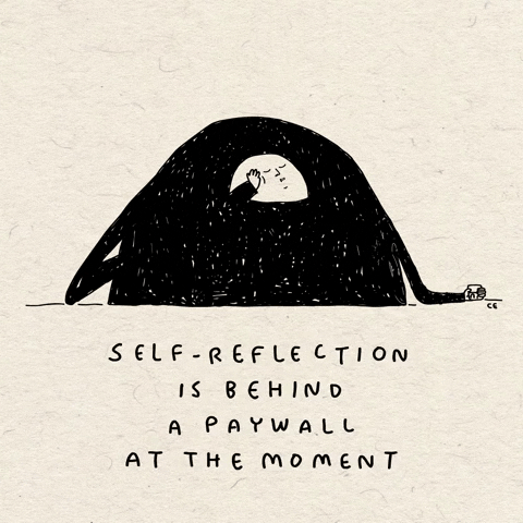 Illustration Self Reflection GIF by Cracked Ego