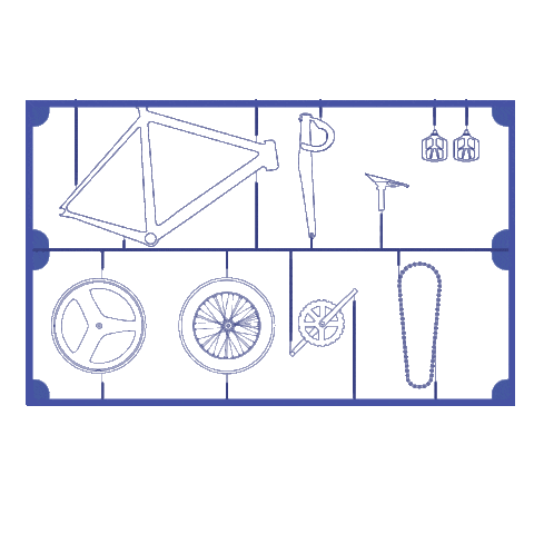 Bike Rolling Sticker by MOLET