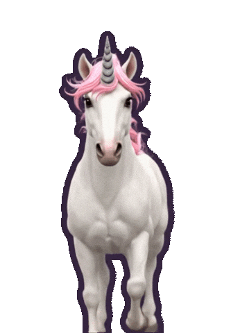 Unicorn Sticker by HUisHU