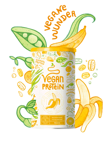 Vegan Banana Sticker by Alpha Foods