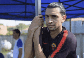 javier pastore wink GIF by AS Roma