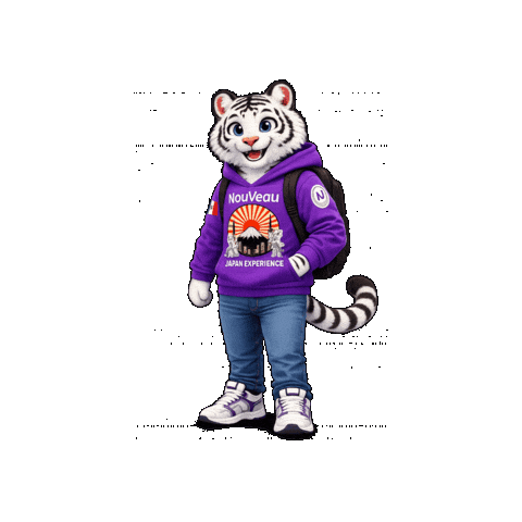 Nouveau Japan Sticker by NouveauInternationalSchool